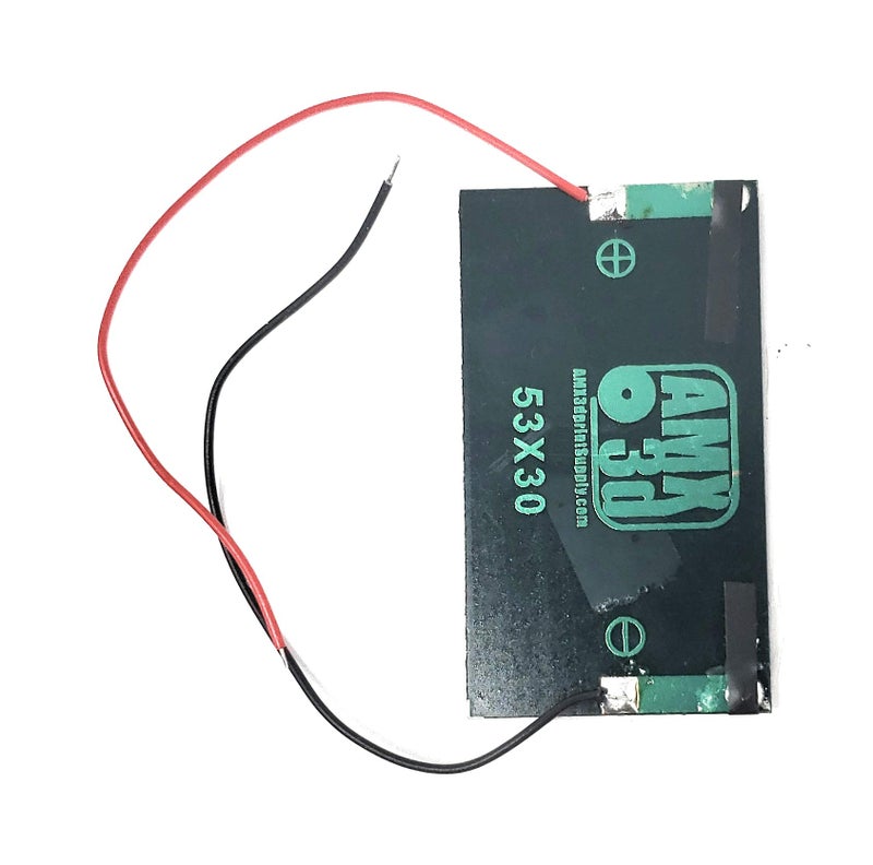 AMX3d AMX Solar 5V 30mA 53X30mm Micro Mini Power Cells for Panels With Wires - DIY Projects - Toys - 3.6v Charge 4 Pcs - Image 2